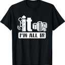 Fuck It I'm All in Casino Poker Chips Funny Card Player Gift T-Shirt Large