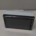 Leadfan Double Din Car Stereo Radio Support Apple Carplay&Android Auto, 7inch HD Touchscreen Double Din Radio with Bluetooth, Car Audio Receivers, Camera, MirrorLink, FM Radio, 2 USB/TF/AUX/Subwoofer