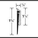 M-D Building Products 69609 All Season Aluminum Door Sweep for Bottom of Door, Heavy Duty Rubber Seal, Exterior & Interior Weather Stripping Bottom Door Seal, Commercial & Residential, (Bronze, 48in)