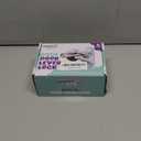 Door Lever Locks (4 Pack) - Prevents Toddlers from Opening Doors - Durable ABS with 3M Adhesive - Easy One-Hand Operation for Adults, No Tools Needed (White)