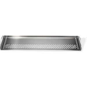 "Weber 30" Slate Griddle Warming Rack & Resting Tray EasyInstall Adjustable Rack with Raised Edges & Narrow Heat Slots for Keeping Food Warm, Toasting & Extra Cook Space