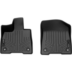 SMARTLINER All Weather Custom Fit Floor Mats 1st Row Liner Set Compatible with 2021-2025 Toyota Sienna