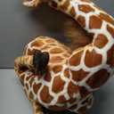 Giant Stuffed Giraffe Animal Set, 47 Inch Large Giraffe Plush Toy for Kids with Bird & Basket & Leaves & Card, Toddler Lifelike Standing Toys Stuffed Animal for Girls Boys