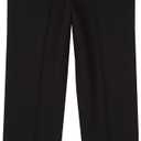 Van Heusen boys Flex Stretch Flat Front Dress Pants (Black) 12