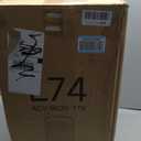 YOETEY Carry On Luggage 22x14x9 Airline Approved, Hardside Suitcase with Wheels, TSA Approved, Tote Bag, Black, 20 inches