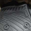 Cartist Floor Mats Fit for Ford Ranger 2024 2025 2026 SuperCrew Cab, All Weather Car Mats for Ranger Accessories, Heavy Duty Black Floor Liner