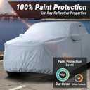 iCarCover Premium Truck Cover for 2019-2025 Chevy Silverado 1500 Crew Cab 5.8 ft Short Bed Waterproof All Weather Rain Snow UV Sun Hail Protector, Full Exterior Indoor Outdoor Truck Cover