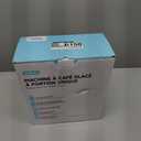 Tastyle Single Serve Coffee Maker, Iced and Hot Coffee Machine for K Cup & Grounds, Compact Design, 40oz Removable Water Reservoir, 6 to 24 Oz Brew Sizes, Fits 7.3" Travel Mug, White