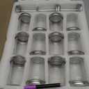 30 Pack 8 oz Mason Jars,Canning Jars With Silver Lids,Half Pint Canning Jar Class Jar for Jelly, Jam, Spices, Honey, Food Storage,Fermenting, Pickling, Meal Prep, Wedding Favors, DIY Crafts