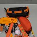 27PCS Orange Kids Tool Set with Tool Storage Bag, Real Hand Tools Kit for Boys Girls, Children Learning Tools for DIY Building, Woodworking & Construction, 6 7 8+ Year Old Boy Christmas Birthday Gift