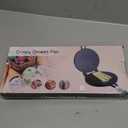 Dyna-Living Waffle Cone Maker Home Use Ice Cream Cone Maker 6.7'' Waffle Maker Non-stick Egg Roll Maker Waffle Bowl Maker for DIY Ice Cream Waffle Cone Desserts
