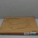 Foldable Laptop Table, Portable Lap Desk Bed Table Tray, Laptop Stand with Cup Holder & Tablet Slot & Lifting Handle for Working Writing Drawing & Eating (Black)