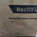 RACGTING Racing Simulator Cockpit for G29/G920/G923, Foldable & Adjustable Racing Seat for Thrustmaster T300RS/248/T-GT II, Fanatec CSL DD/GT DD Pro/ClubSport DD/DD+, MOZA R5, SIMAGIC Alpha Mini