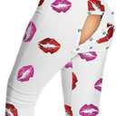 Women's Sexy Bodycon Romper Butt Button Back Flap Onesie Pajamas Bodysuit One Piece Jumpsuit (L)