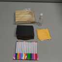 10 Pcs Reusable Mini Chalkboard Signs with Easel Stand for Food Labels, Double-Sided Use Message Board Signs, Weddings Place Cards, Birthday Parties, Table Numbers, Plants, Special Event Decorations