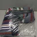 Oversize Picnic Blankets with Foldable, Waterproof Blanket Made of PEVA for Camping,Park, Beach,Grass,Outdoor(60"*80") (RED-White, 60"X80")