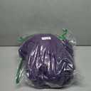 Artfasion Womens Long Fleece Robe - Warm Soft Floor Length Flannel Bathrobes for Winter Thicker Long House Coat with Pockets (Large-X-Large, Grape Purple)