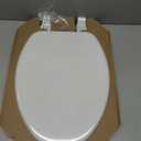 Bemis 1400TTA Economy Durable Wood Toilet Seat, Made in USA, Elongated, White