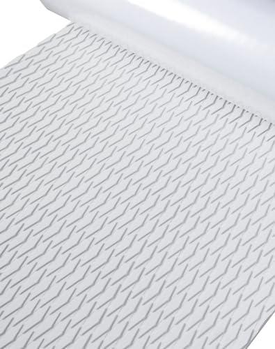 Hjdeck Universal Surfboard Pad EVA Foam Boat Flooring Decking Sheet Self-Adhesive Non-Slip Deck Grip Mat Marine Carpet for Yacht Boat Kayak Decking Golf Cart Fishing Boat RV Surfing Traction Pad