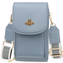 CrossBody Bags with Touchscreen Cell Phone Purse Window Zipper Pocket,RFID Blocking Card Holder iPhone bag for Women