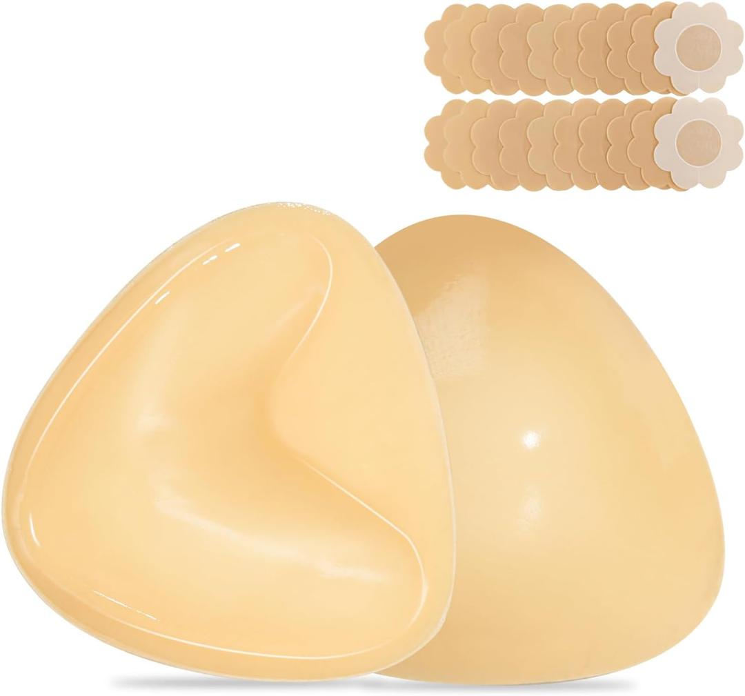 Reusable Double Sided Sticky Bra Inserts