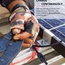 BougeRV 6 Feet 10AWG Solar Extension Cable with Female and Male Connector with Extra Pair of Connectors Solar Panel Adaptor Kit Tool (6FT Red + 6FT Black)