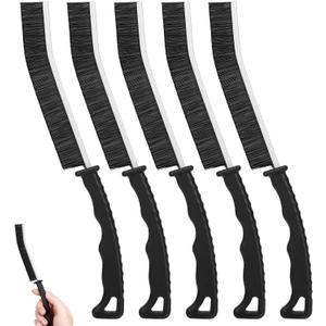 5PCS Crevice Cleaning Brush, Hard Bristle Crevice Cleaner, Grout Scrub Brush, Home Essentials, Durable, Thin, Multifunctional Gap Cleaning Tool for Household Use, Bathroom, Kitchen, Corner ect