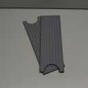 Kitchen Sink Splash Guard  Stone Faucet Mat for Kitchen Sink, Diatomite Drying Mat, Modern Kitchen & Bathroom Counter Accessories (Dark Grey, 23.6" x 3.9")