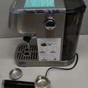 CASABREWS 3700 Essential Espresso Machine 20 Bar, Stainless Steel Cappuccino & Latte Machine with Steam Frother for Home, 43.9oz Water Tank, Coffee Gift for Women & Men, Silver