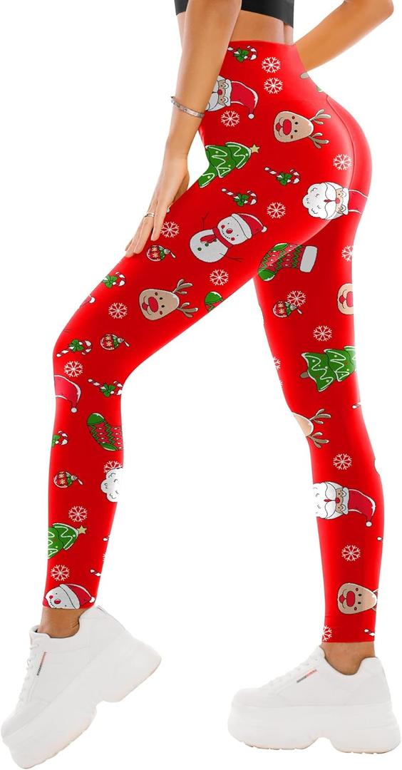 SINOPHANT High Waisted Leggings for Women - Full Length Capri Buttery Soft Yoga Pants for Workout Athletic (XX-Large)