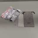 Hubeye Oprah Style Reading Glasses for Women Men Blue Light Blocking Computer Square Readers with Spring Hinge (Black+red+blue), Magnification Strength: 3.0 Diopters