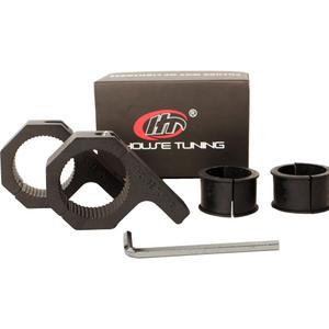 Clamps 2.25 inch -Pack 2, 2 1/4 inch Roll Bar Bracket,Led Light Clamp Mounting Brackets,Tube Light Mount (2.25" Clamp - Pack 2)