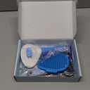 Dog Brush Dog Grooming Kit 6PCS Dog Brush for Shedding-Dog Brushes for Grooming, Dematting Comb for Dogs, Cat Nail Clipper with Nail File, Flea Comb, Bath Brush-Blue