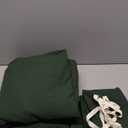 Beslinen Set, Pillowcases 30x20, Duvet cover 138x144, Green