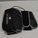 HALIDODO Red Light Therapy & Vibration Massage Knee Brace - Wireless Rechargeable Controller, 660nm & 850nm Red Light Therapy Heated Device for Knee/Joint/Elbow/Shoulder. (Black)