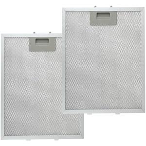 W10169961A 10.5x 12 in Aluminum Mesh Range Hood Grease Filter by Fetechmate Fit for Whirl-pool Ik-ea Kitchen-Aid Jenn-Air Replace W10870878 W10875058 W10833076 W10169961 W11245983-2 Pack