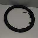 Heated Steering Wheel Cover  12V Fast Heating PU Leather Car Wheel Warmer, Universal Fit 14.515.5" for Car, SUV, Truck, Black