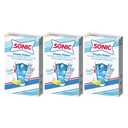 Sonic Singles To Go Powdered Drink Mix, Ocean Water, 6 Sticks Per Box, 3 Boxes Included (18 Sticks Total) (BBD: July 2027)