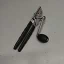 Commercial Can Opener, UHIYEE Hand Crank Can Opener Manual Heavy Duty with Comfortable Extra-long Handles, Oversized Knob, Large Handheld Can Open Easy for Big Cans, Black