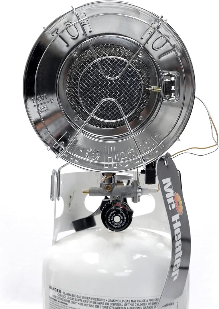Mr Heater 15,000 BTU Single Tank Top Portable Propane Radiant Heater