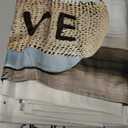 Eucalyptus Green Leaves Kitchen Curtain 26W X 36L Inch 2 Panels Rod Pocket Farmhouse Country Vintage Retro Rustic Wooden Small Short Cafe Tier Curtain Plant Window Drapes Treatment Bathroom Home Decor