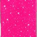 Hython Case for iPhone Air Case Glitter Cute Sparkly Shiny Bling Sparkle Phone Cases 6.5", Thin Slim Fit Soft TPU Bumper Shockproof Rubber Protective Cover for Women Girls Girly, Hot Pink