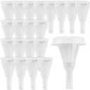 20 Silicone Condom Catheters, Self-Sealing Set, Gel Extended Adhesive Condom External Catheters, Day and Night Use, Quick and Easy Drainage, No Backflow, No Leakage + Sticky (+Sticky/25mm/0.98inch)