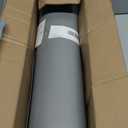 Large Thickened Washing Machine Mat 30" x 28" Silicone Under Washer and Dryer Drain Pan Drip Tray Floor Protector Non-Slip Flexible Soft Mat Waterproof Raised Edge 0.98'' Gray