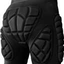 3D Hip Protection Eva Butt Pads Protective Padded Shorts Crash Pad Impact Gear for Skiing Skating Snowboarding Skateboarding (X-Large)