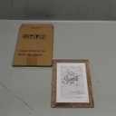 Califortree 5x7 Picture Frame - Can Display Photo 4x6 with Mat, Wood Frame with Shatterproof Plexiglass, Horizontal and Vertical Display for Wall and Tabletop, Rustic Brown