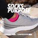 OS1st AC4 Active Comfort No-Show Socks | Blister Protection, double-tab and reinforced seamless toe (S)