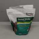 Wonder Bound Chicken Flavor Dental Sticks for Tiny Dogs (5-20 lbs), 6-Ridge Shape for Plaque & Tartar Control, Freshens Breath, Made With Real Chicken, 108 Count, Set of 2, Best By 14 MAR 2027