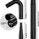 Sealegend Gutter Cleaning Tools for 2-1/2 in. Wet/Dry Vacuum Cleaner, Shop Vac Hose Attachments for Cleaning or Blowing Debris from Gutters Up to 5.6FT, Upgrade Lockout Design Shop Vac Accessories