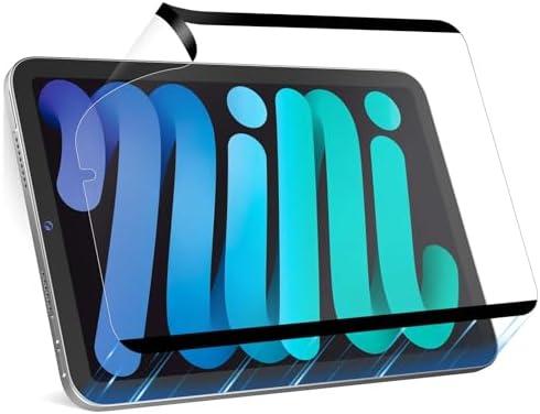 FOJOJO Magnetic Paper Screen Protector for iPad Mini 7 2024 (A17 Pro) & iPad Mini 6 8.3 Inch, Detachable and Reusable Nano Adsorption High Sensitive Anti Glare Matte Film for Note-Taking, Drawing, Art